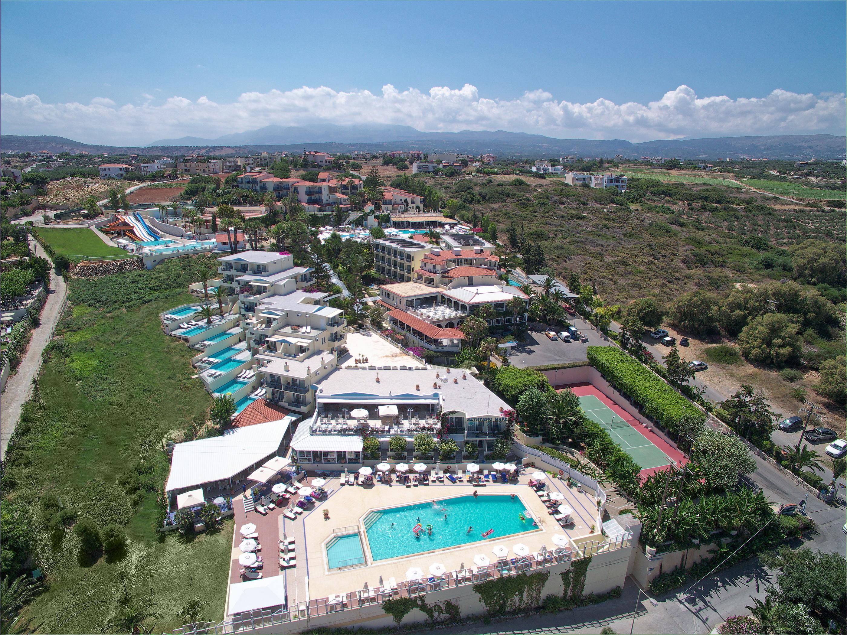 Rethymno Mare & Water Park Hotel Skaleta Exterior foto