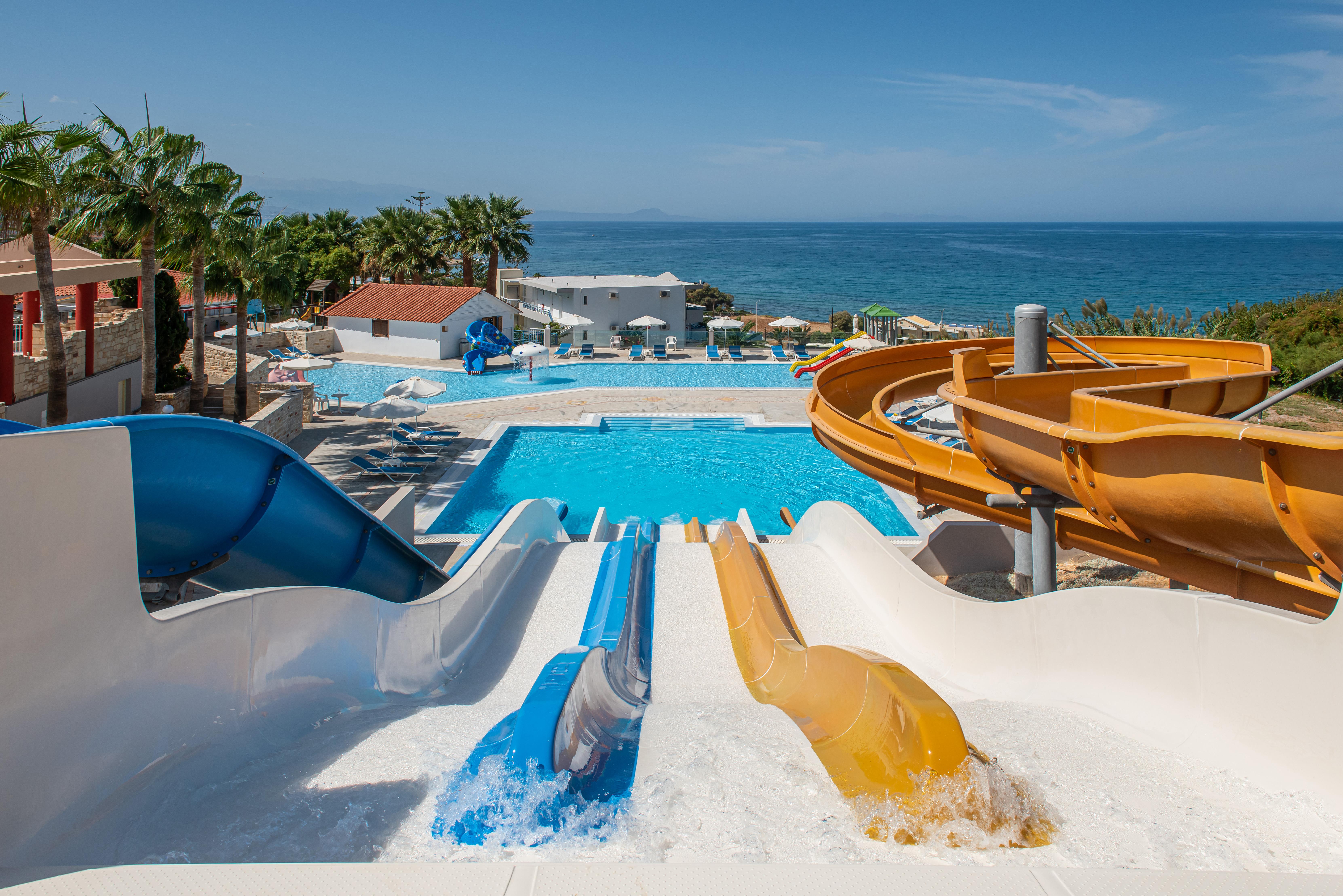 Rethymno Mare & Water Park Hotel Skaleta Exterior foto